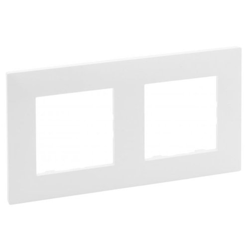 Рамка горизонтальна 2-м Legrand Niloe STEP 863192 білий