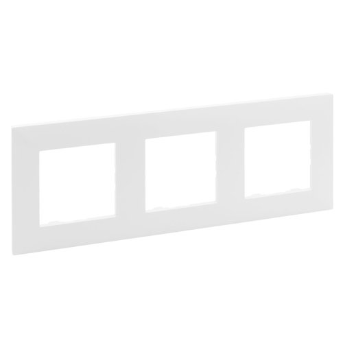 Рамка горизонтальна 3-м Legrand Niloe STEP 863193 білий