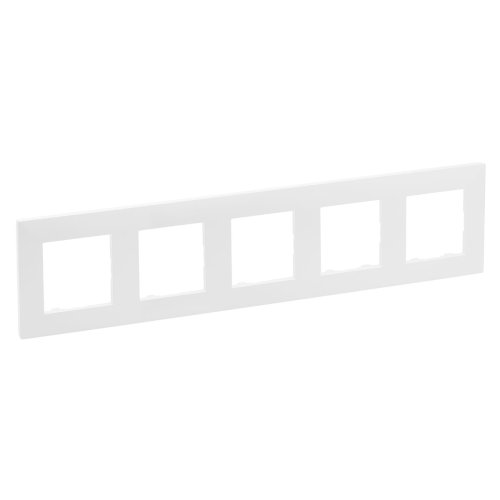 Рамка горизонтальна 5-м Legrand Niloe STEP 863195 білий