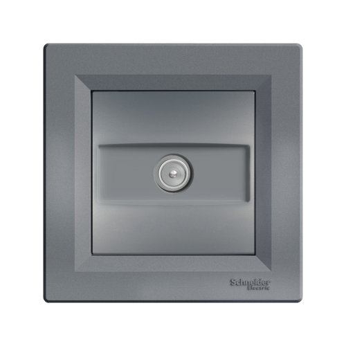 Розетка TV оконечная SE Asfora EPH3200162 сталь