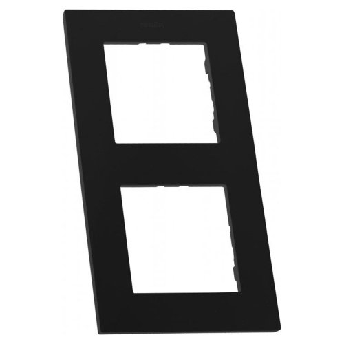 Рамка вертикальна 2-м Legrand Niloe STEP 863592 чорний