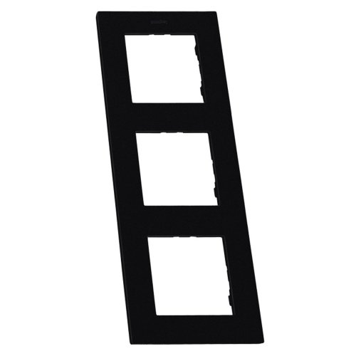 Рамка вертикальна 3-м Legrand Niloe STEP 863593 чорний