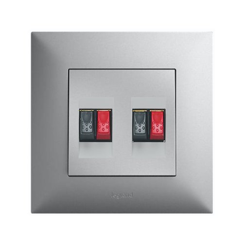 Аудио-розетка Legrand Niloe STEP 863385 алюміній
