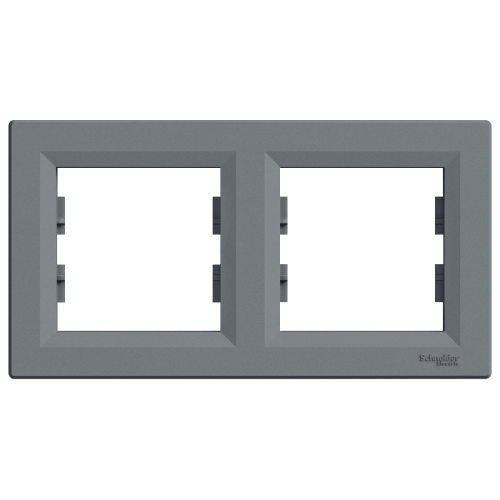 Рамка 2-а, горизонтальна SE Asfora EPH5800262 сталь