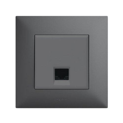 Компьютерная розетка 1-а Legrand Niloe STEP 863459 сталь