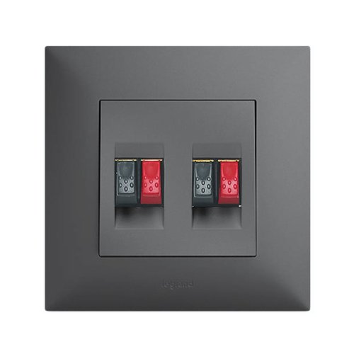 Аудио-розетка Legrand Niloe STEP 863485 сталь