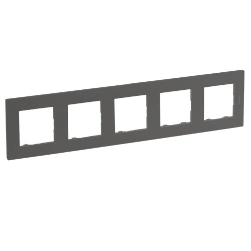 Рамка горизонтальна 5-м Legrand Niloe STEP 863495 сталь