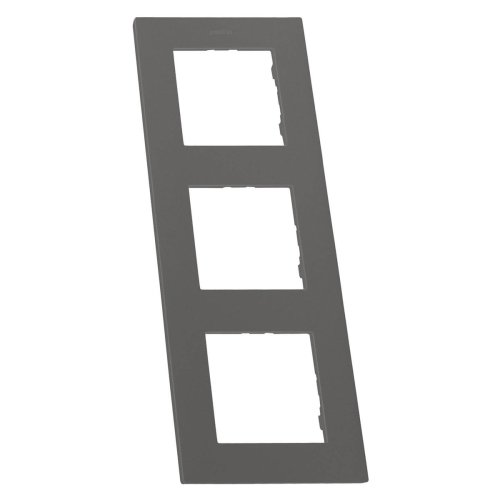 Рамка вертикальная 3-я Legrand Niloe STEP 863493 сталь