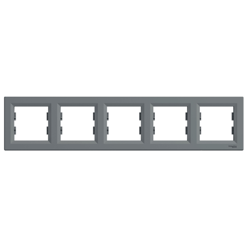 Рамка 5-а, горизонтальна SE Asfora EPH5800562 сталь