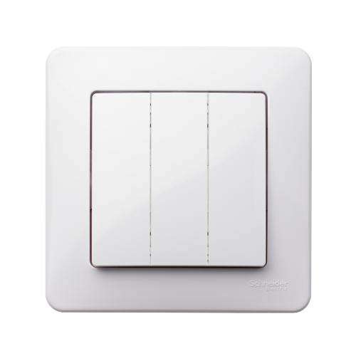 Выключатель 3-кл SE Sedna Design SDD111103  белый