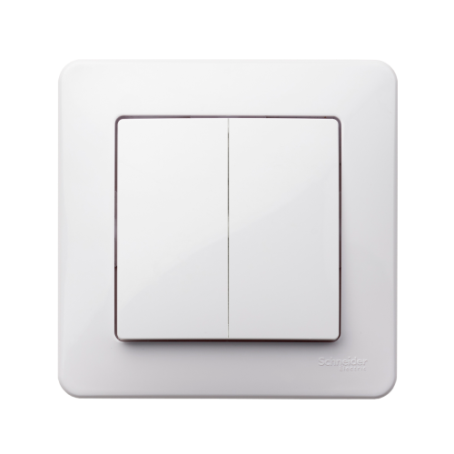 Кнопка 2-кл SE Sedna Design SDD111114 білий