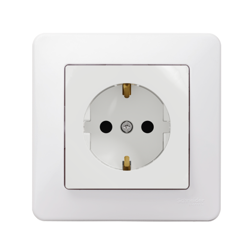 Розетка із з/к SE Sedna Design SDD111022 білий