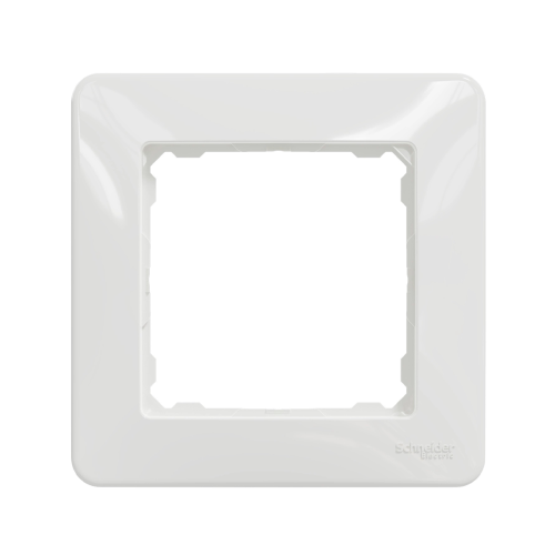 Рамка горизонтальна 1-м SE Sedna Design SDD311801 білий