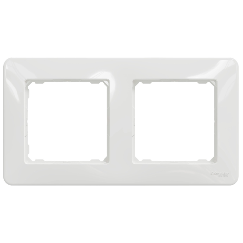 Рамка горизонтальна 2-м SE Sedna Design SDD311802 білий