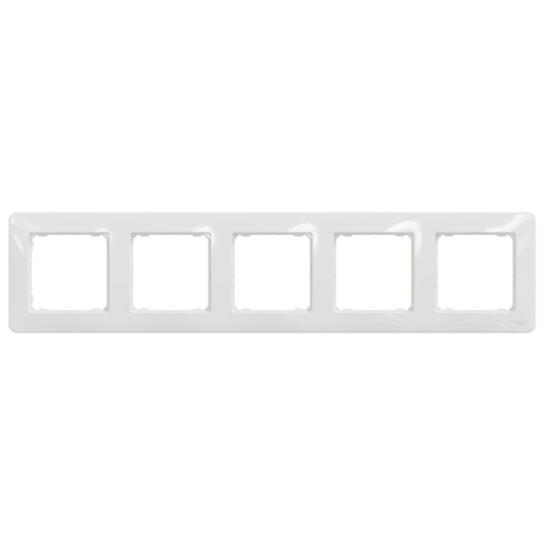 Рамка горизонтальна 5-м SE Sedna Design SDD311805 білий