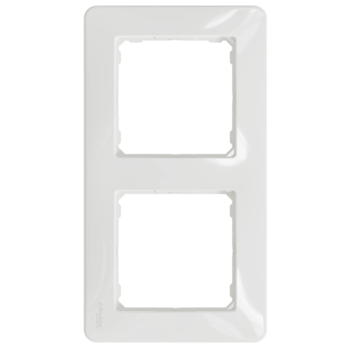 Рамка вертикальна 2-м SE Sedna Design SDD311802 білий