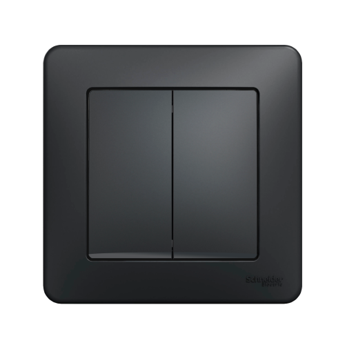 Кнопка 2-кл SE Sedna Design SDD114114 чорний