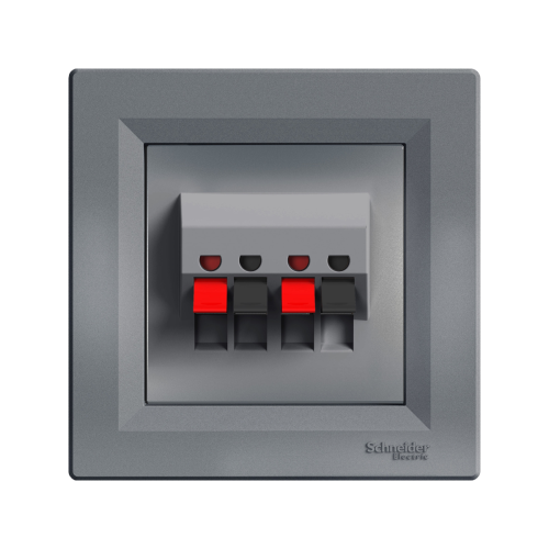 Аудіорозетка SE Asfora EPH5700162 сталь