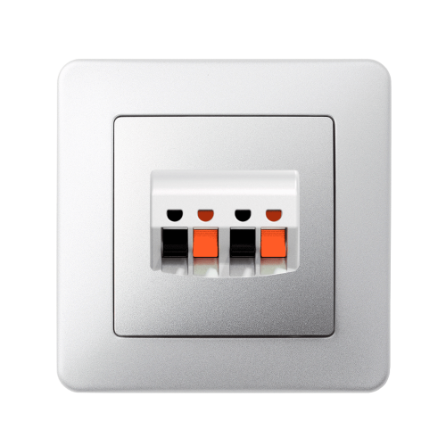 Аудіо-розетка SE Sedna Design SDD113411 алюміній