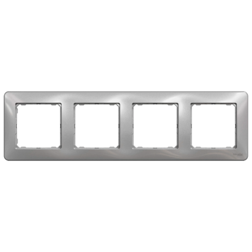 Рамка горизонтальна 4-м SE Sedna Design SDD313804 алюміній