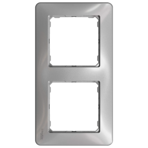 Рамка вертикальная 2-я SE Sedna Design SDD313802 алюминий