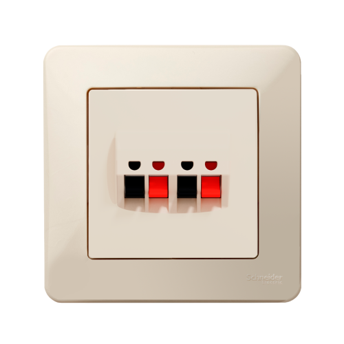 Аудіо-розетка SE Sedna Design SDD112411 бежевий