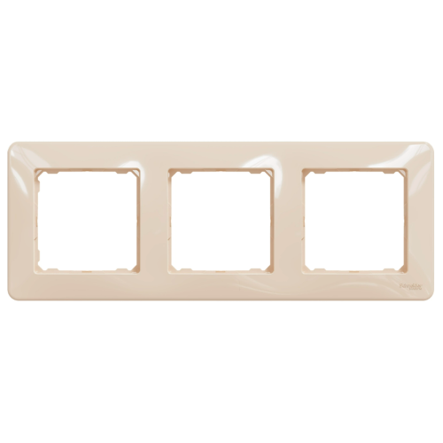 Рамка горизонтальная 3-я SE Sedna Design SDD312803 бежевый