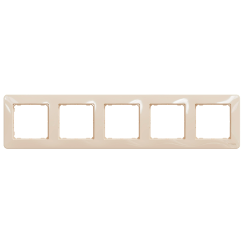 Рамка горизонтальная 5-я SE Sedna Design SDD312805 бежевый