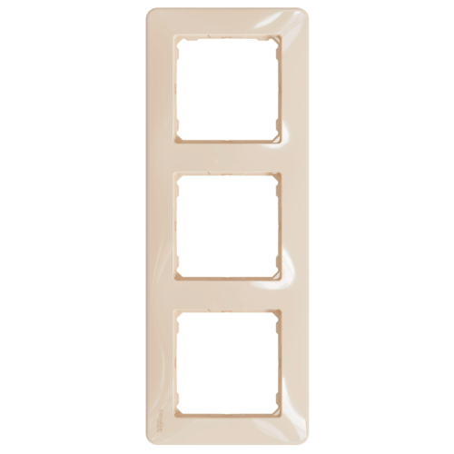 Рамка вертикальна 3-м SE Sedna Design SDD312803 бежевий