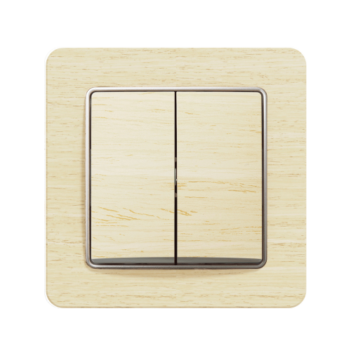 Вимикач 2-кл SE Sedna Elements SDD180105 береза