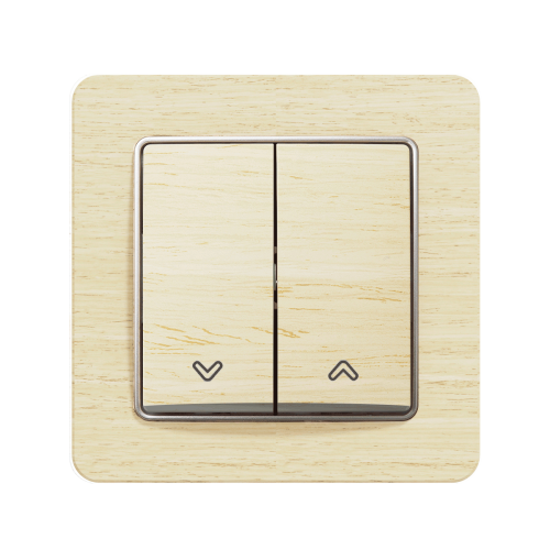 Вимикач 2-кл для жалюзі SE Sedna Elements SDD180104 береза