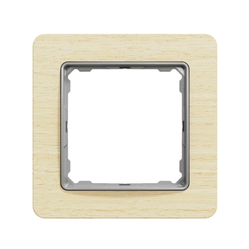 Рамка горизонтальна 1-м SE Sedna Elements SDD380801 береза