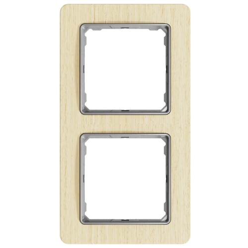 Рамка вертикальна 2-м SE Sedna Elements SDD380802 береза