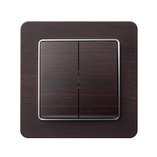 Вимикач 2-кл SE Sedna Elements SDD181105 венге