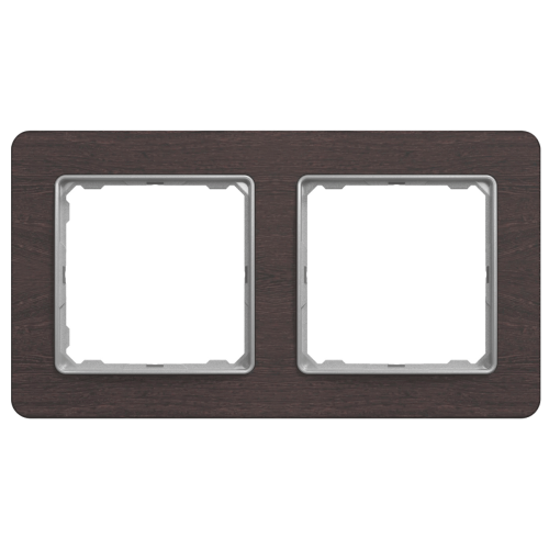 Рамка горизонтальная 2-я SE Sedna Elements SDD381802 венге