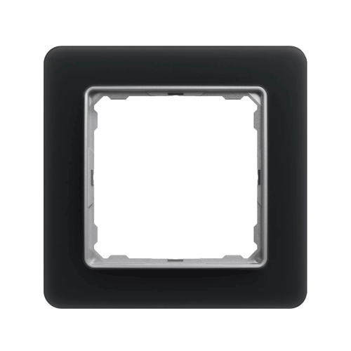 Рамка горизонтальна 1-м SE Sedna Elements SDD362801 матове скло