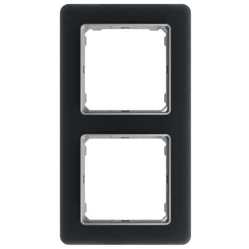 Рамка вертикальна 2-м SE Sedna Elements SDD362802 матове скло