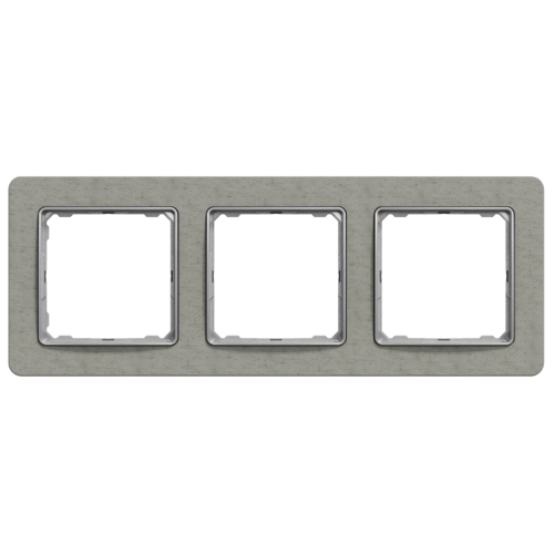 Рамка горизонтальная 3-я SE Sedna Elements SDD390803 бетон