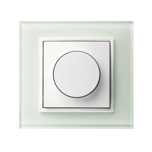 Рамка горизонтальна 1-м Berker B.7 скляна полярна білизна