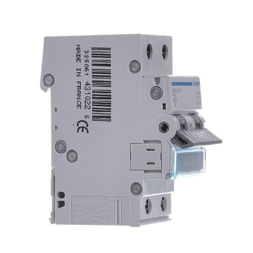 Автоматичний вимикач 2P 20А, B, 6kA,  MBN220 Hager